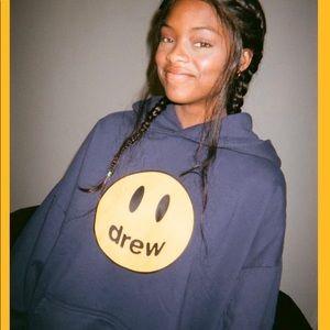 SOLD DREW HOUSE mascot hoodie - navy